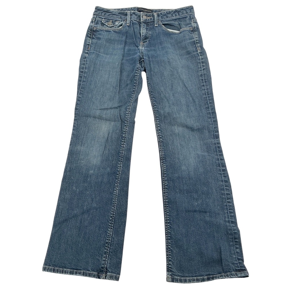 Banana Republic Jeans Womens 4S Blue Bootcut Denim Stretch‎ Y2K Casual Indie
